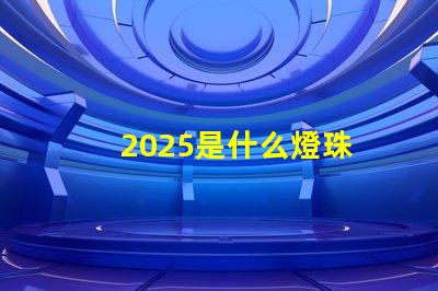 2025是什么燈珠 2025燈珠的尺寸